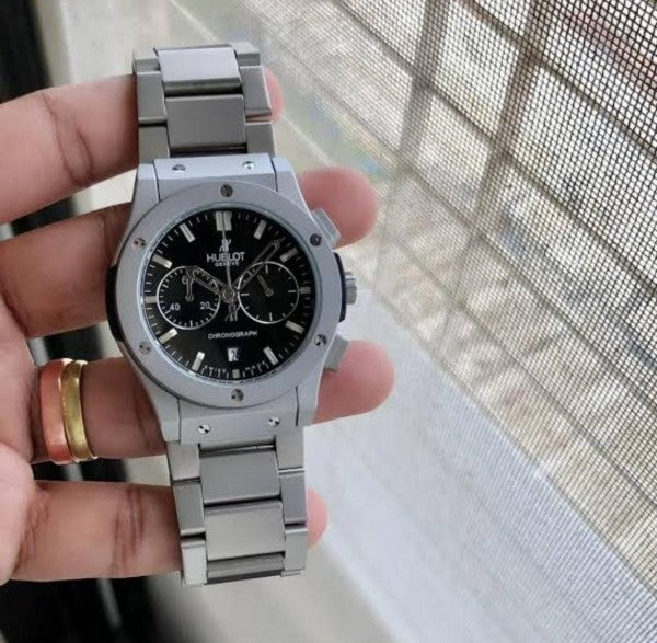 Hublot BigBang black Chronograph All working metal