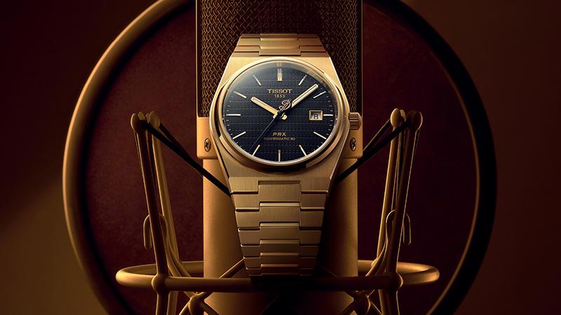 Tissot Prx Gold black Automatic