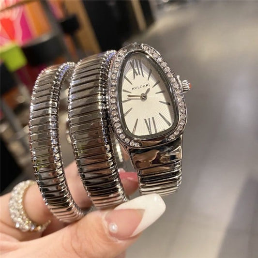 Bvlgari Serpenti Tubogas Full Silver