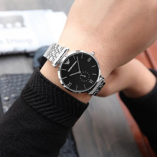 Emporio Armani Silver Black