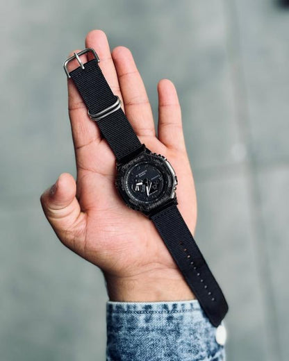 Gshock GM2100 Full Black Leather