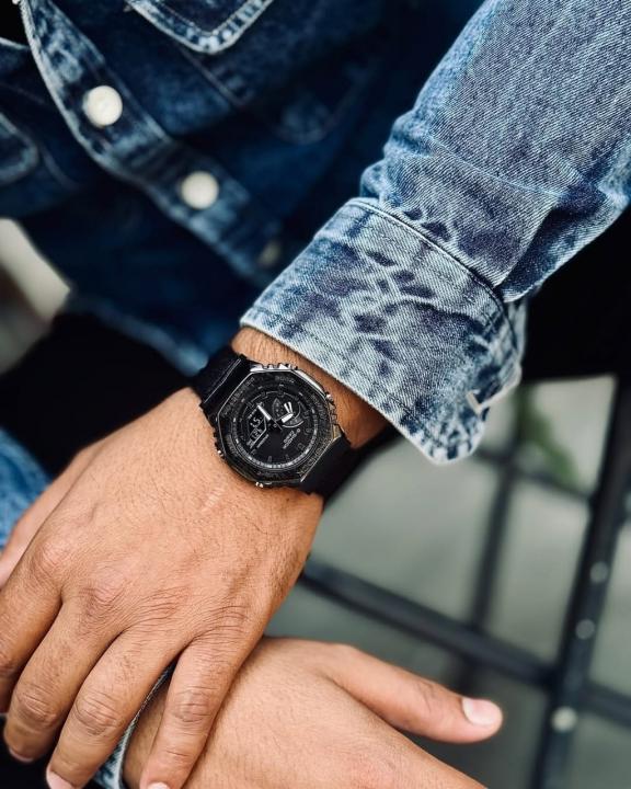 Gshock GM2100 Full Black Leather