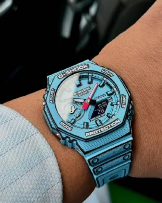 Gshock Manga Blue Black