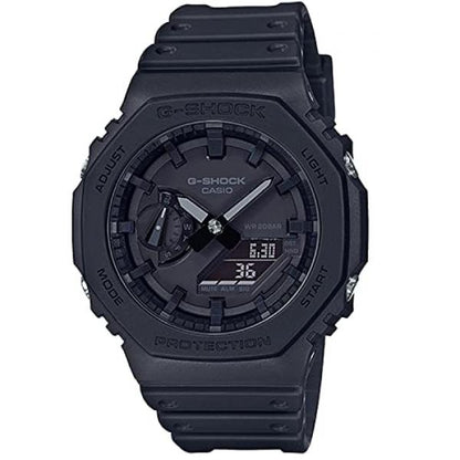 Best Selling Gshock GM2100 Black Leather (rubber)