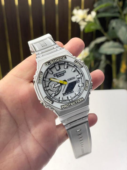 Gshock Manga White Black