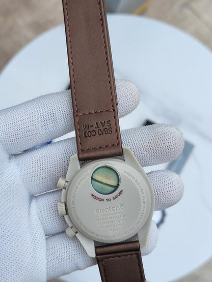 Omega Swatch Mission To Saturn