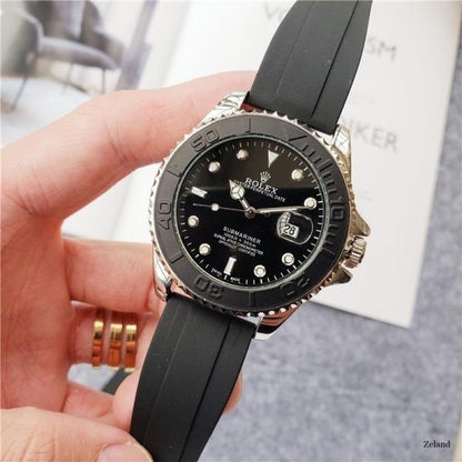 Rolex Yachmaster Silver Black