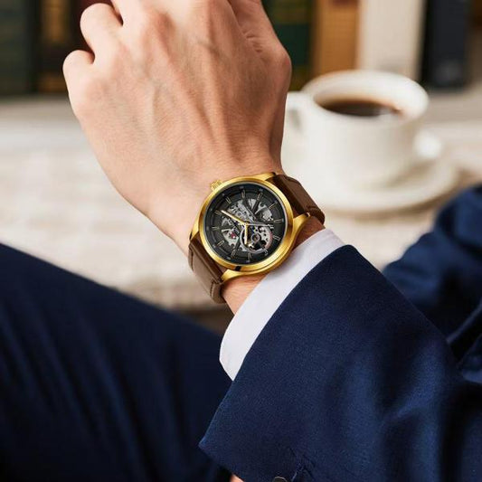 Tommy Hilfiger lether automatic