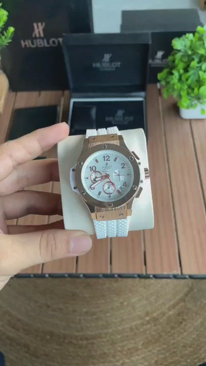 Hublot bigbang fusion full white