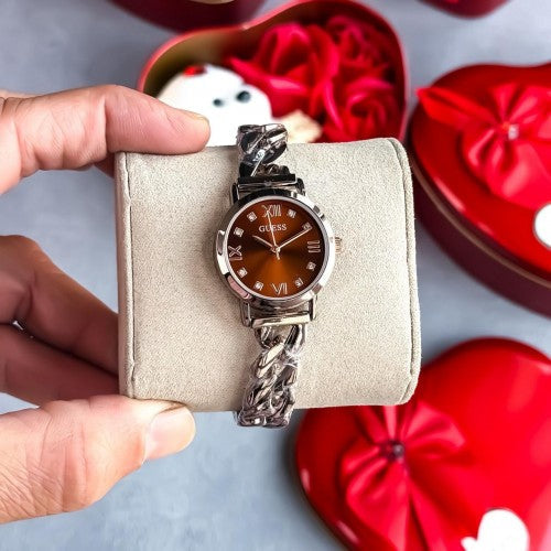 Valentine's Special Guess rose gold with gift box