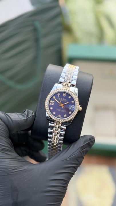 Rolex diamond two tone
