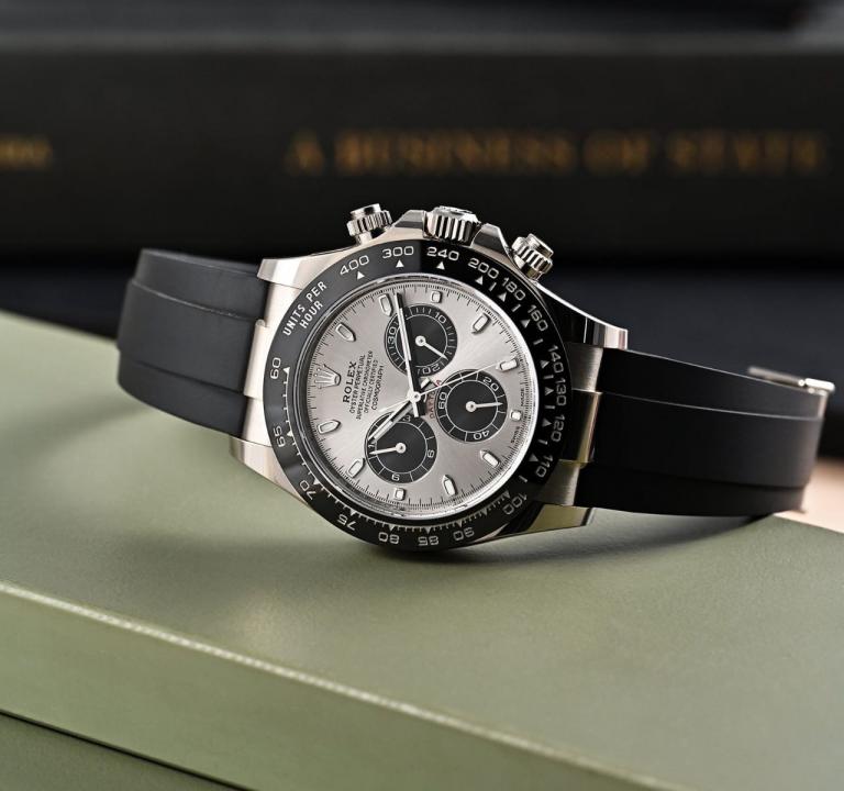 Rolex Daytona rubber belt grey dial