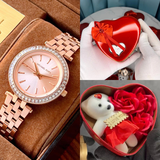 Valentine's Special Michael Kors Darci with gift box