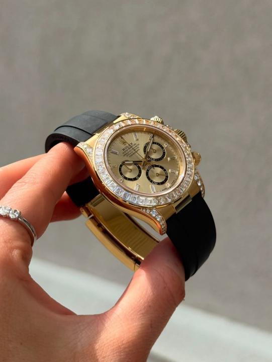 Rolex Daytona rubber belt