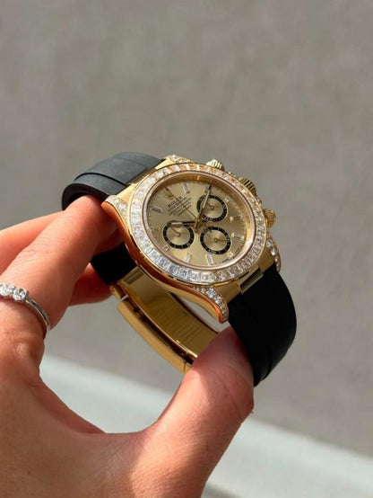 Rolex Daytona rubber belt