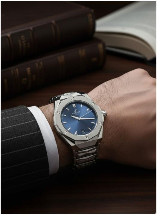 Hublot BigBang silver blue