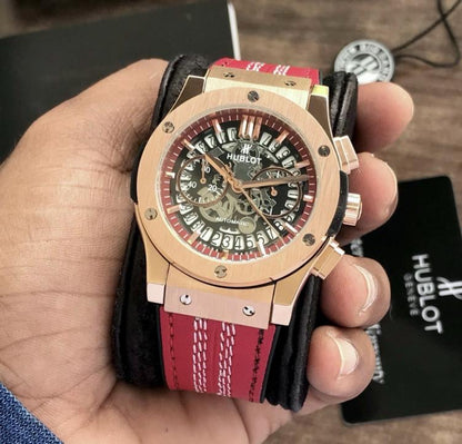 Hublot bigbang automatic red rose gold