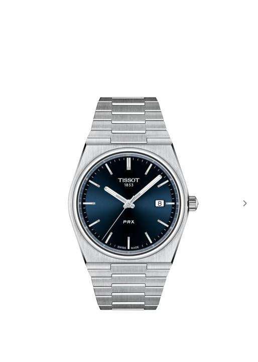 Tissot Prx Silver blue