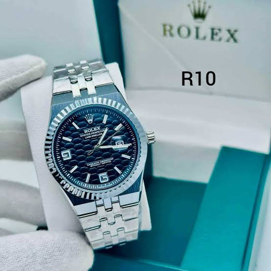 Rolex land dweller silver black