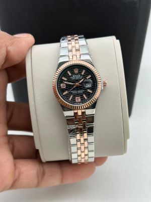 Rolex land dweller two tone with black dial