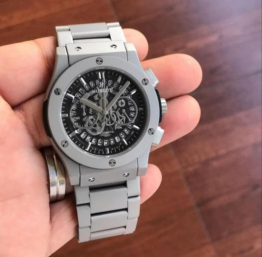 Hublot bigbang calander full sliver