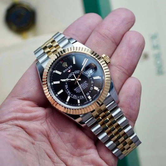Rolex Sky Dweller dual tone