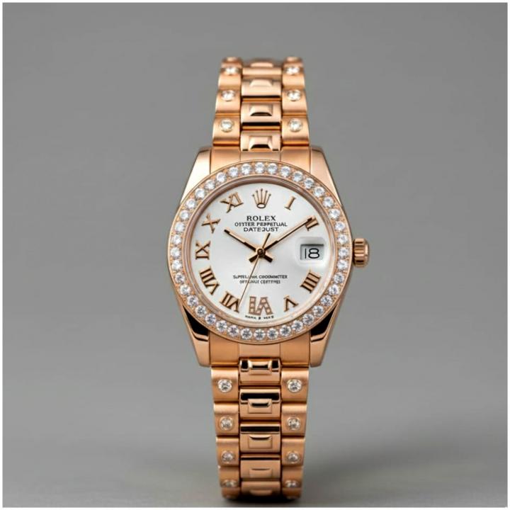 Rolex diamond rose gold