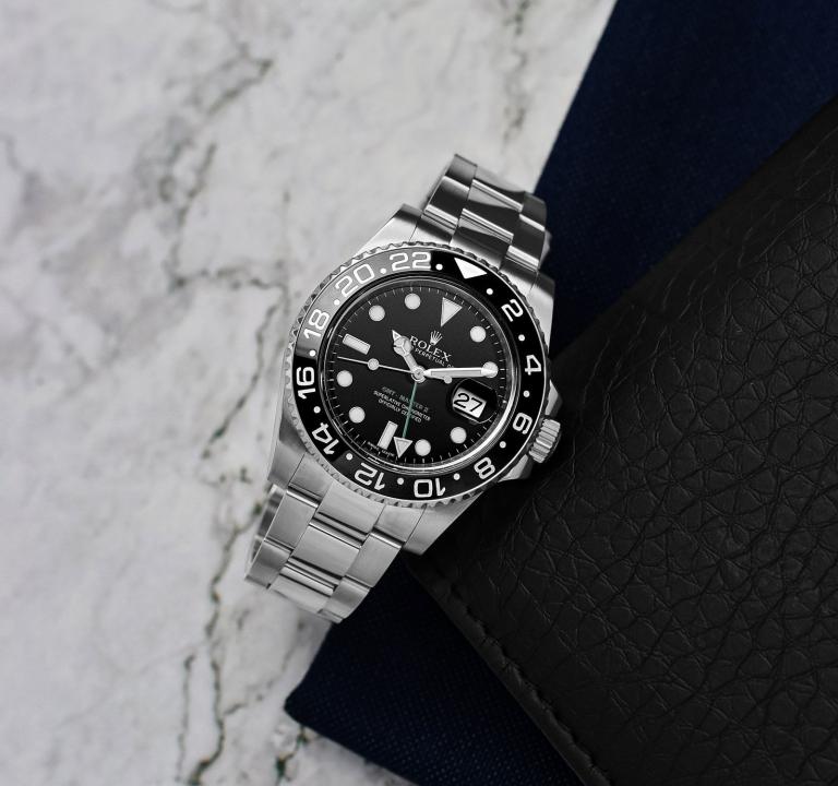 Rolex Submarine silver black