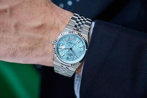 Rolex Land Dweller Automatic  with open back and logo