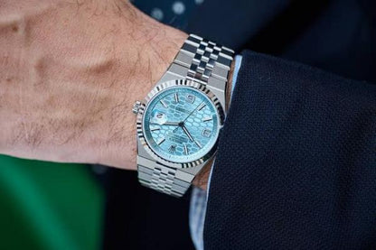 Rolex Land Dweller Automatic  with open back and logo