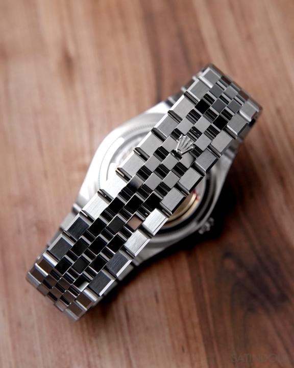 Rolex Land Dweller Automatic  with open back and logo