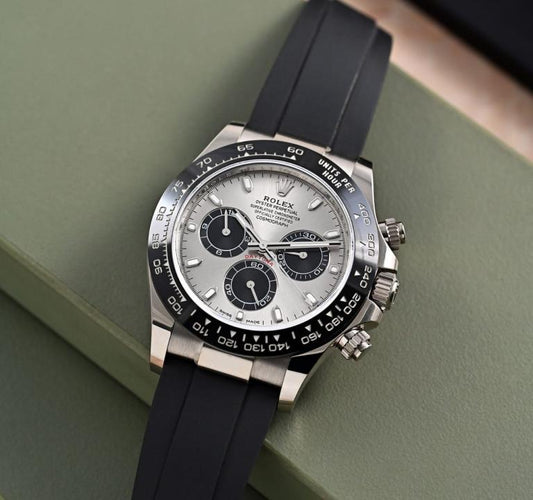 Rolex Daytona rubber belt grey dial