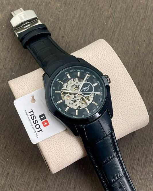 Tissot 1853 Skeleton full black