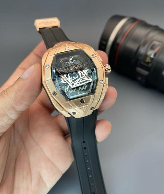 Hublot BigBang Spyder black rose gold