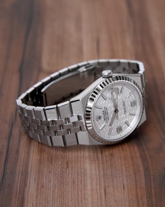 Rolex Land Dweller Automatic  with open back and logo