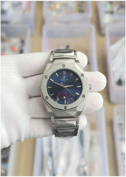 Hublot BigBang silver blue