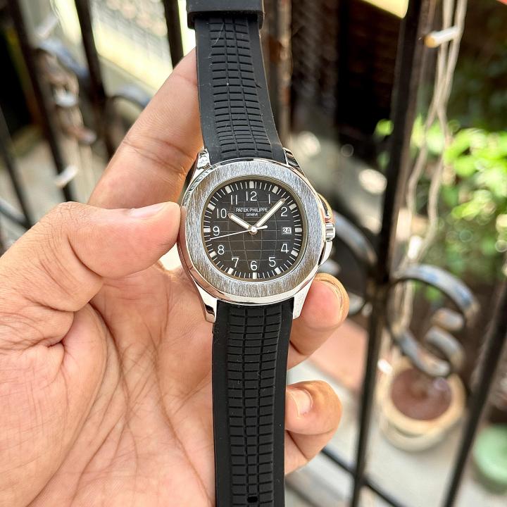Patek Phillipee black silver