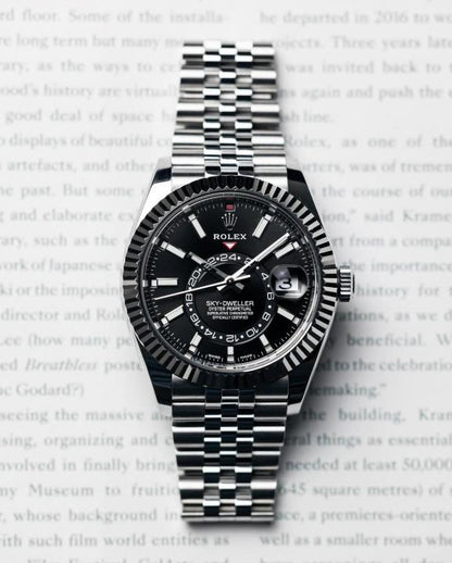 Rolex Sky Dweller black dial