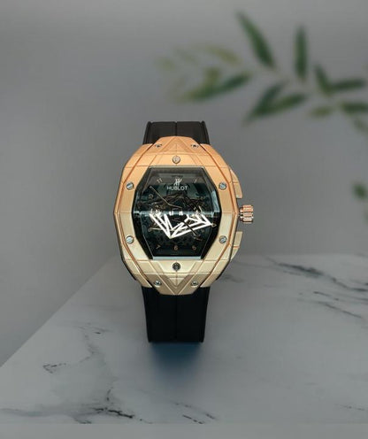 Hublot BigBang Spyder black rose gold