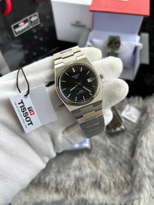 Tissot 1853 PRX Silver Black