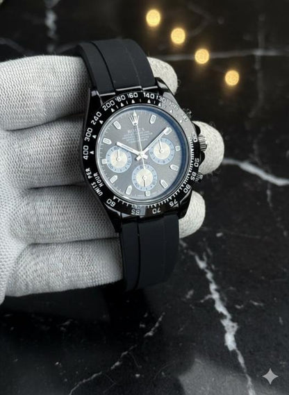 Rolex Daytona rubber belt black dial