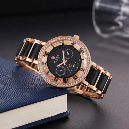 Rolex full black all chrono working
