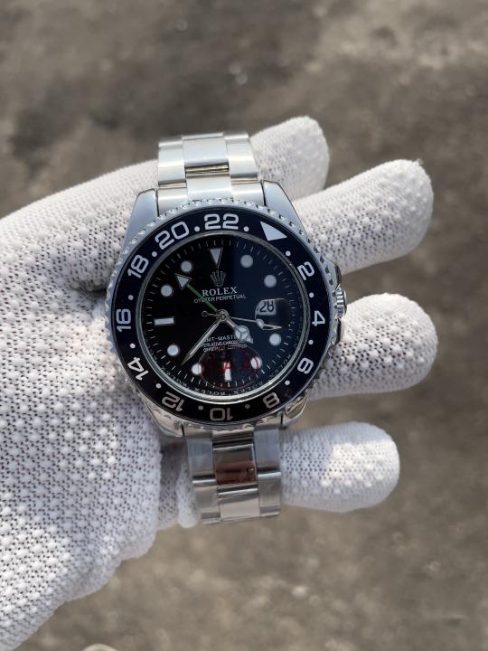 Rolex Submarine silver black