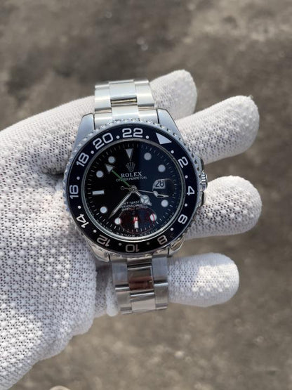 Rolex Submarine silver black