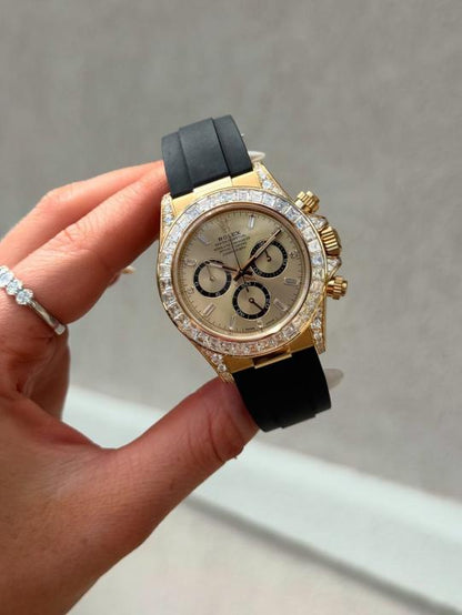Rolex Daytona rubber belt